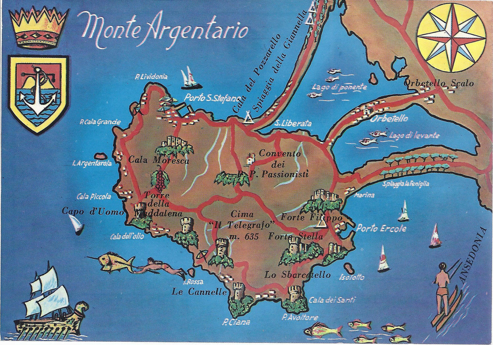MONTE ARGENTARIO - DISEGNATA - NV - FG