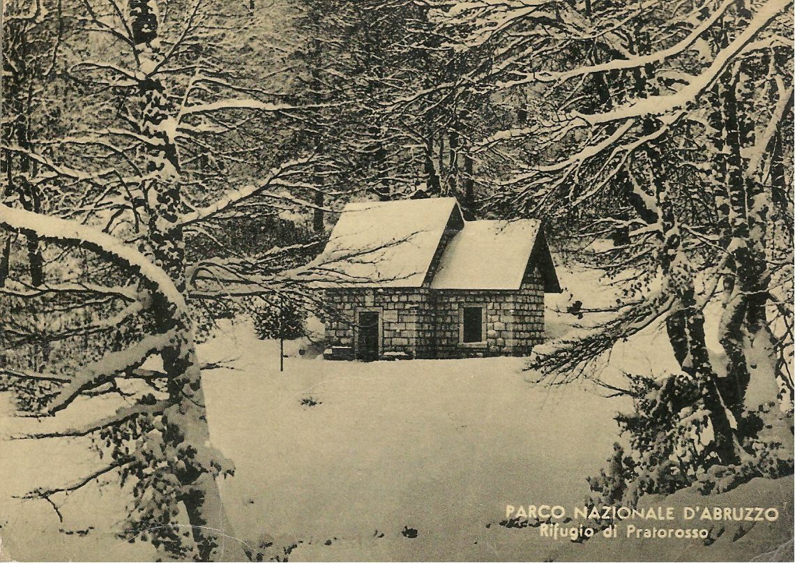 RIFUGIO DI PRATOROSSO - PARCO NAZIONALE D'ABRUZZO - V1953