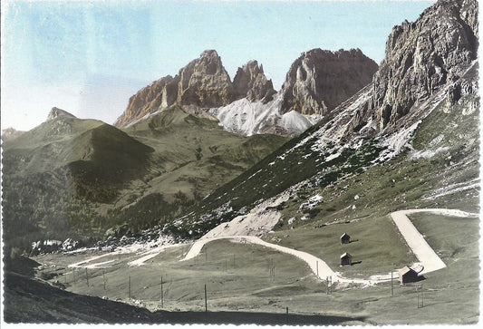 PASSO PORDOI - STRADA VERSO CANAZEI - V1964