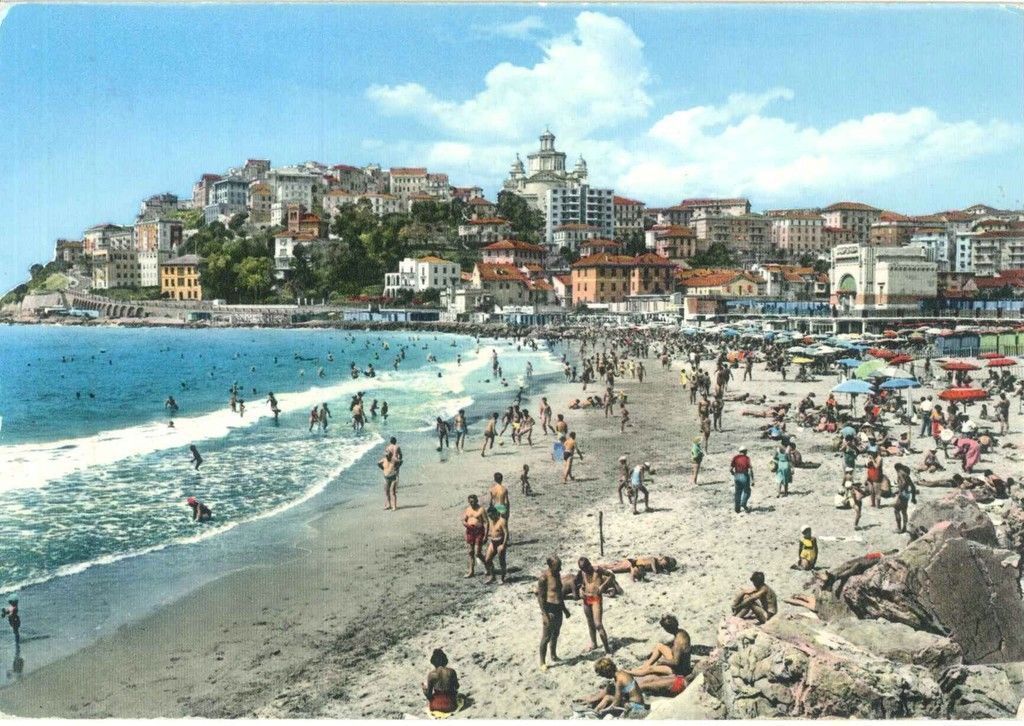 IMPERIA - LA SPIAGGIA - AV - ACQUARELLO