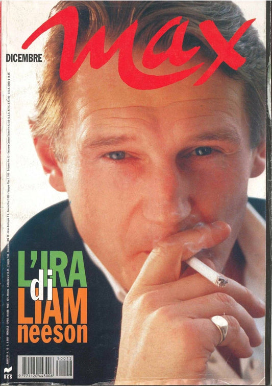 MAX - DICEMBRE 1996 - LIAM NEESON
