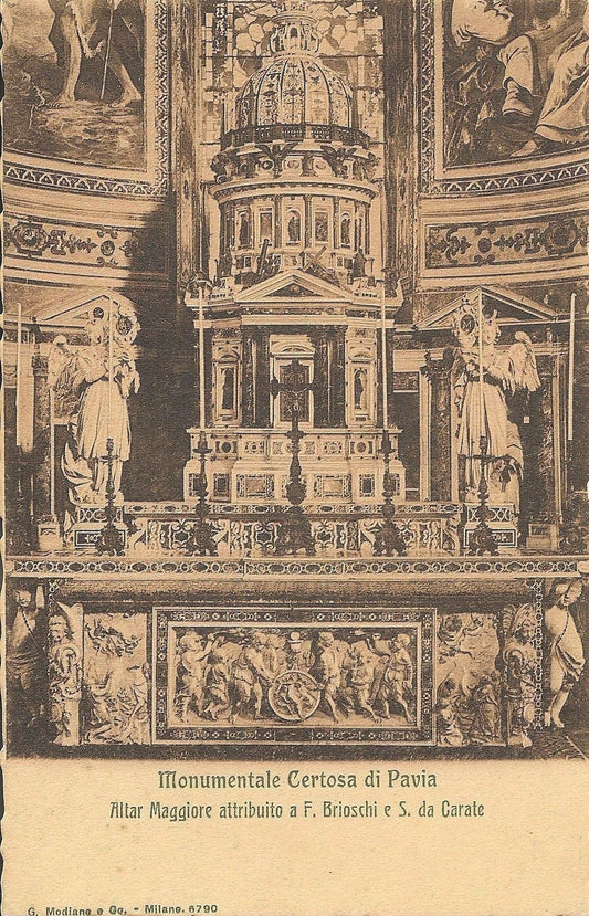 CERTOSA DI PAVIA - ALTAR MAGGIORE - VIB