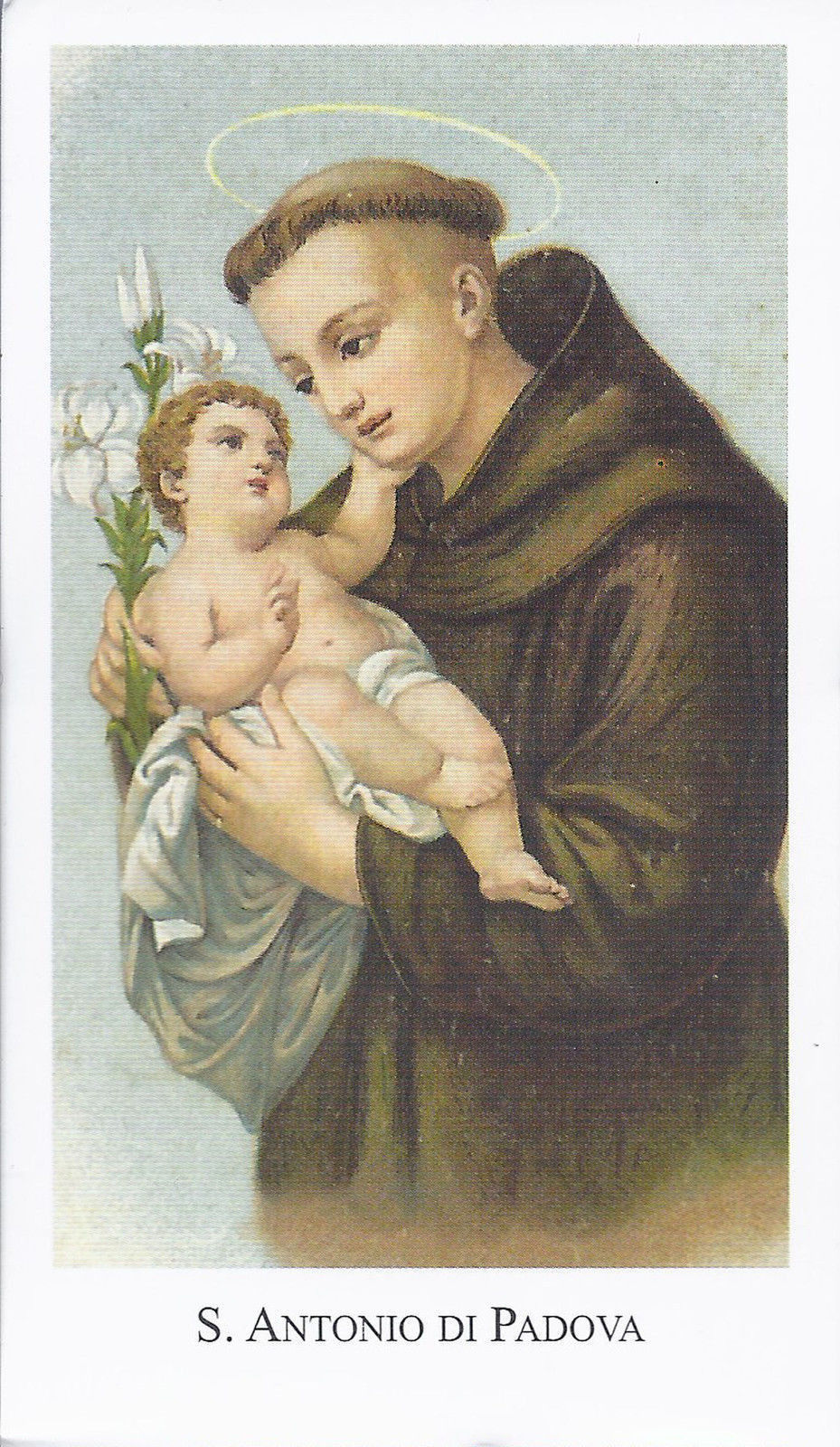 S. ANTONIO DI PADOVA - SANTINO - AS013-172 - Ed. Paco