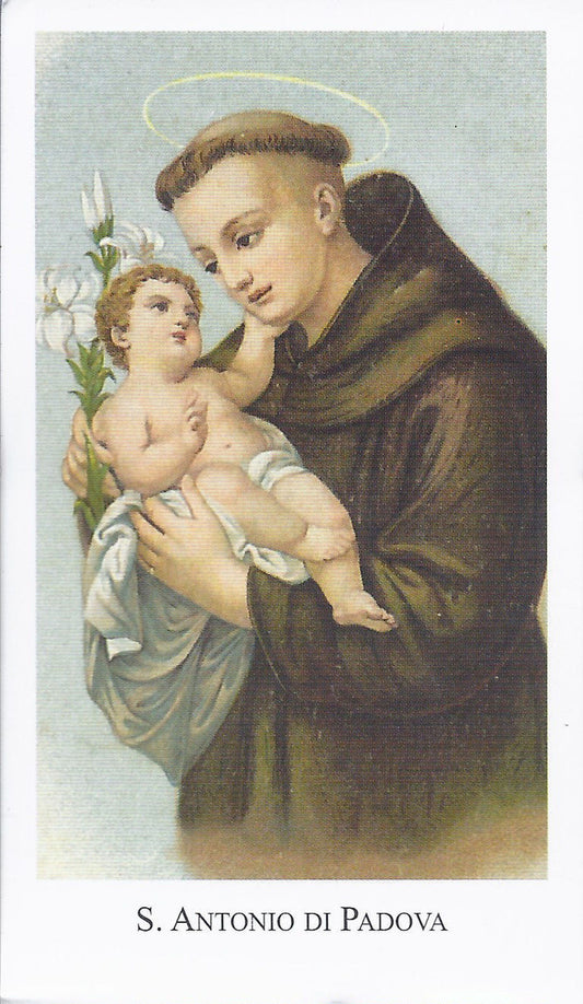 S. ANTONIO DI PADOVA - SANTINO - AS013-172 - Ed. Paco