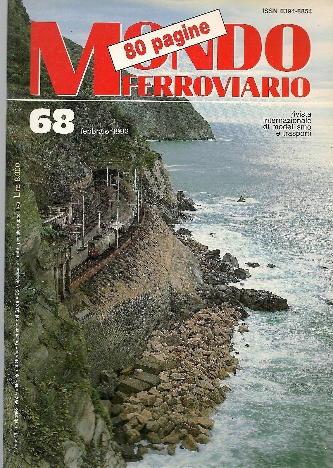 MONDO FERROVIARIO N. 68 - FEBBRAIO 1992