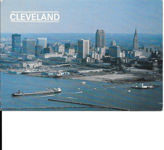 CLEVELAND - OHIO - VEDUTA AEREA - V1990