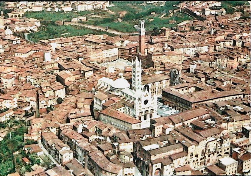 SIENA - VEDUTA AEREA - NV