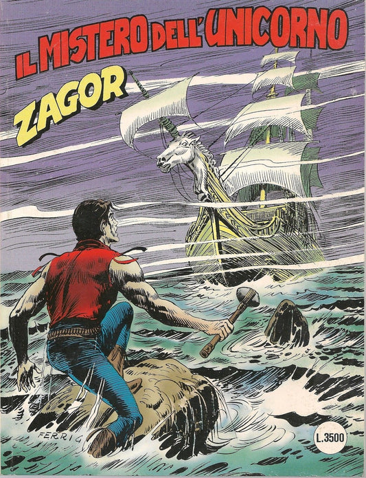 ZAGOR N° 443 - IL MISTERO DELL'UNICORNO