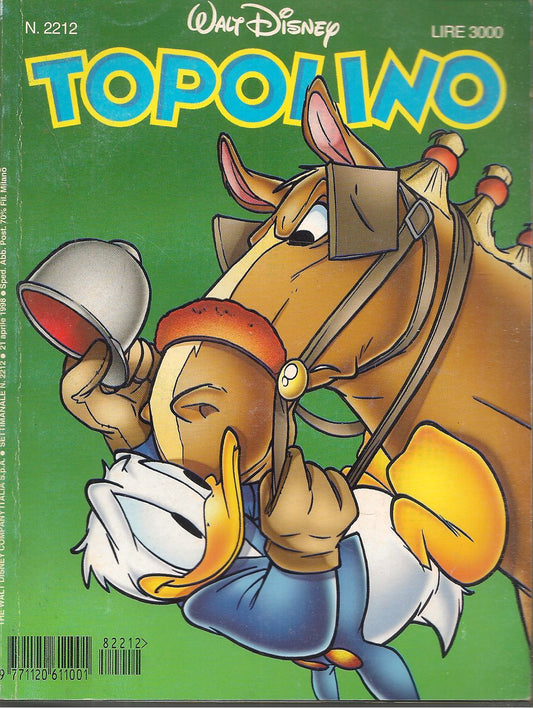 TOPOLINO N. 2212 - 21 APRILE 1998