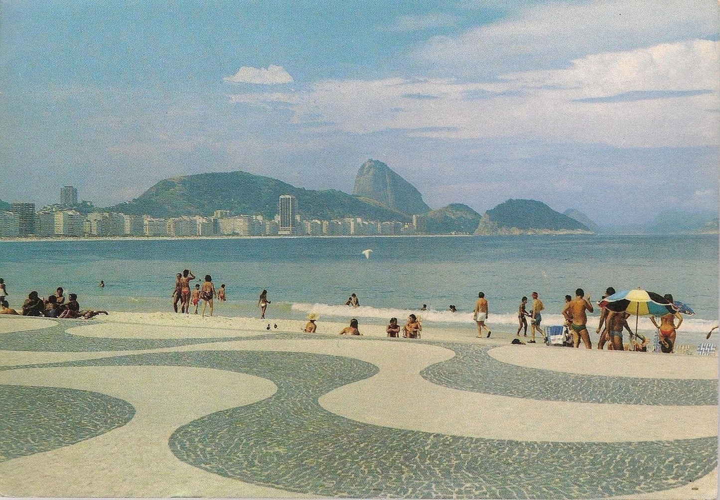 RIO DE JANEIRO - PRAIA DE COPACABANA - V1985