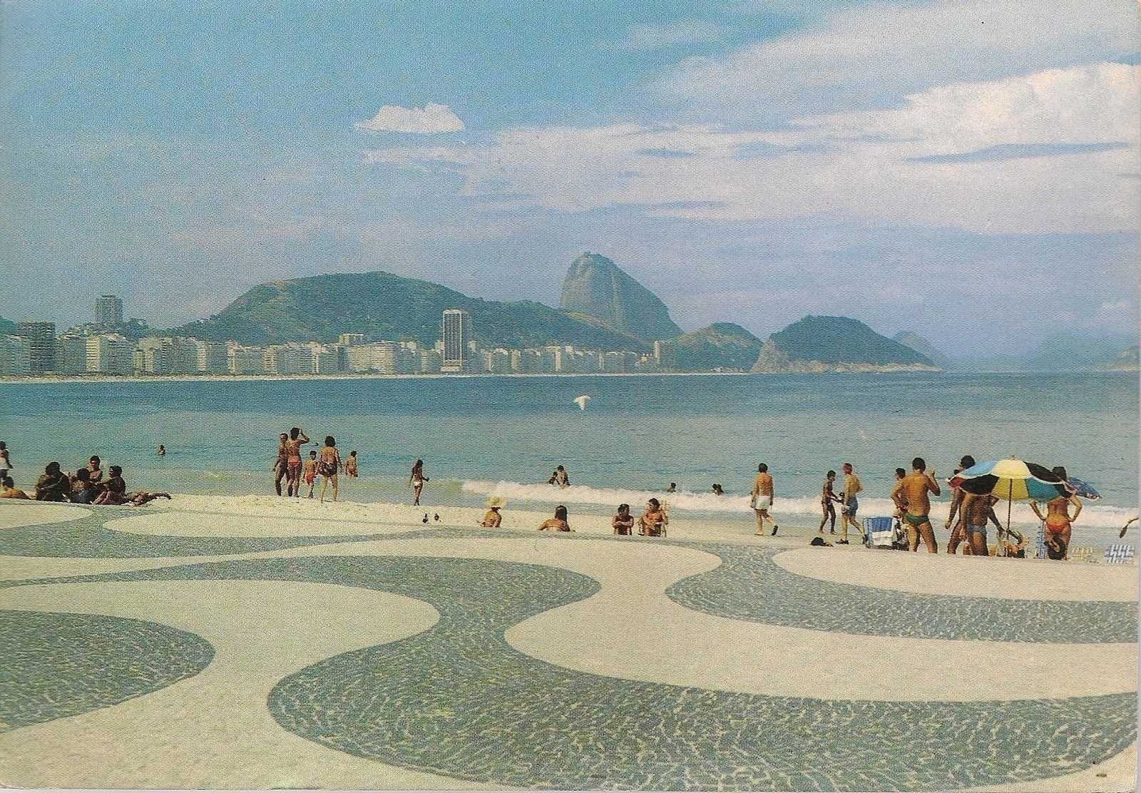 RIO DE JANEIRO - PRAIA DE COPACABANA - V1985