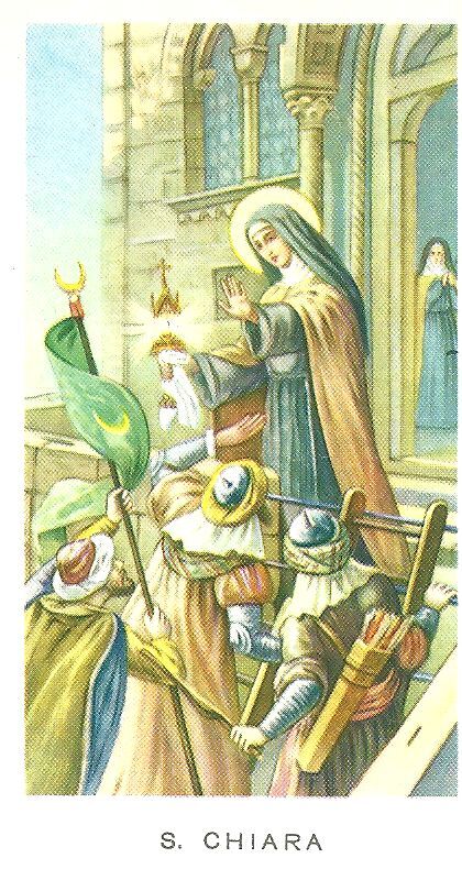 SANTA CHIARA - HOLY CARD