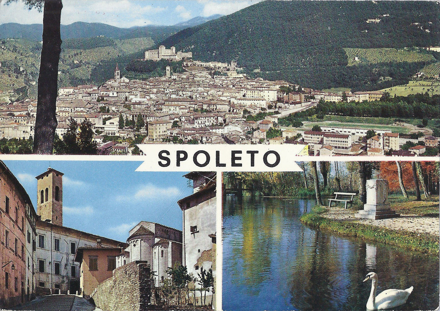 SPOLETO - 3 VEDUTE - V 1967 - FG - Ed. Alterocca