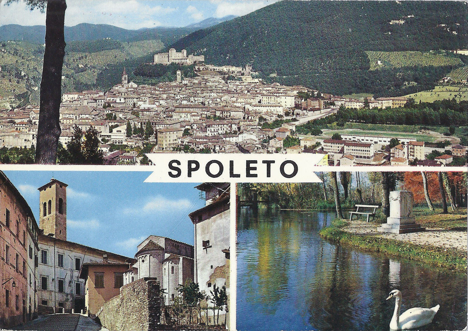 SPOLETO - 3 VEDUTE - V 1967 - FG - Ed. Alterocca