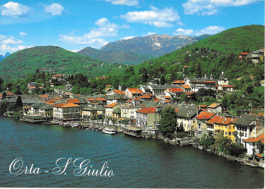 ORTA - S. GIULIO - PANORAMA - NV