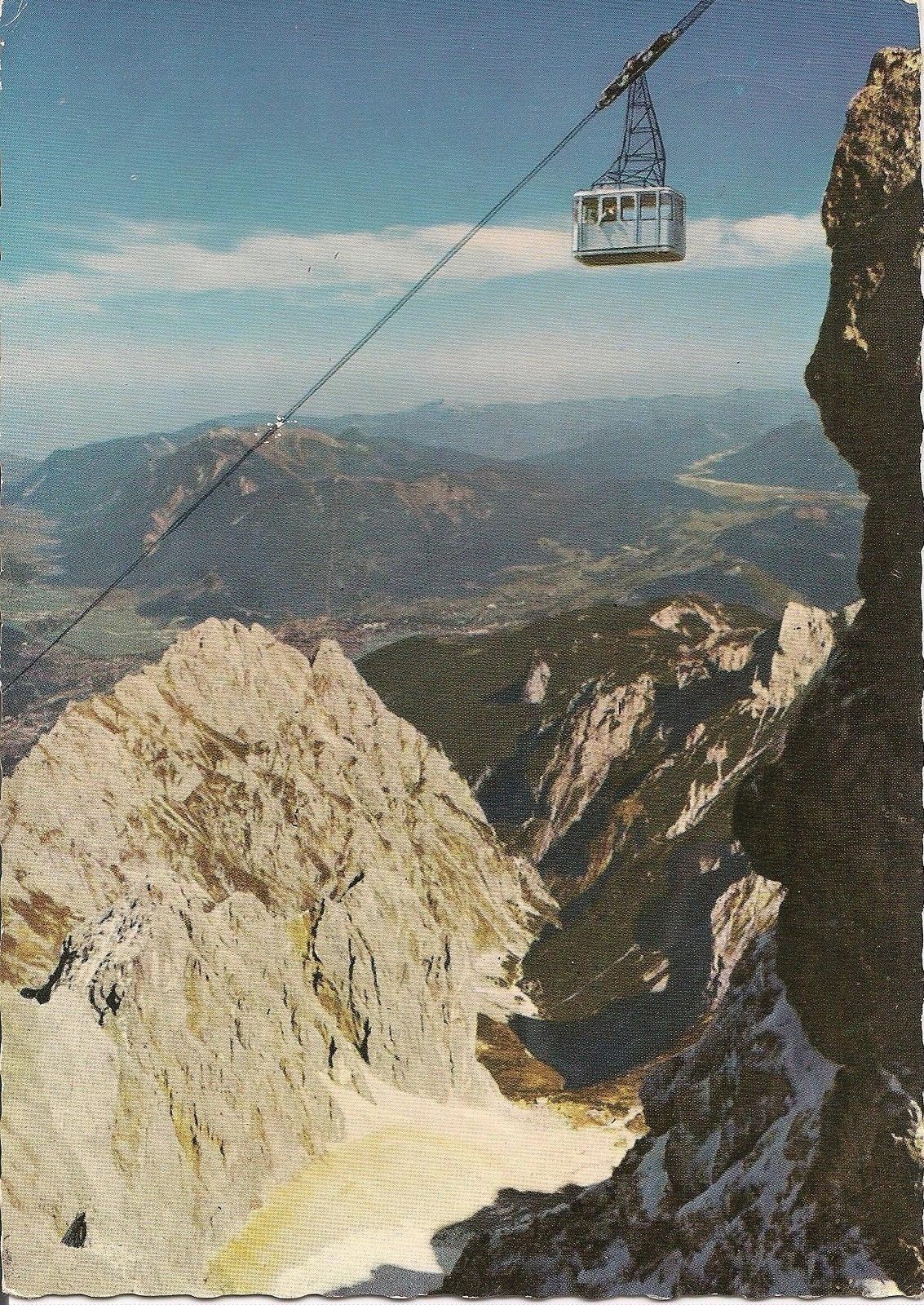 GARMISCH-PARTENKIRCHEN - BAYERISCHE ZUGSPITZ-SCHWEBEBAHN - V