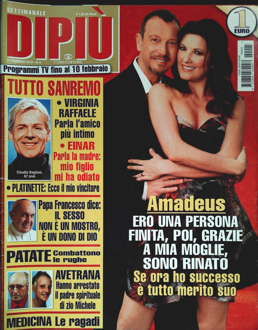 DI PIU' 11 FEBBRAIO 2019 - AMADEUS-SANREMO-AVETRANA - OUTLET DEL LIBRO