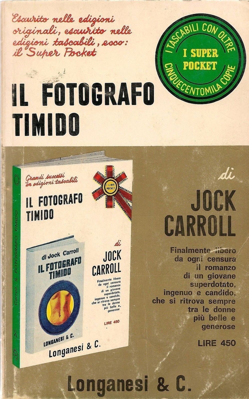IL FOTOGRAFO TIMIDO - JOCK CARROLL