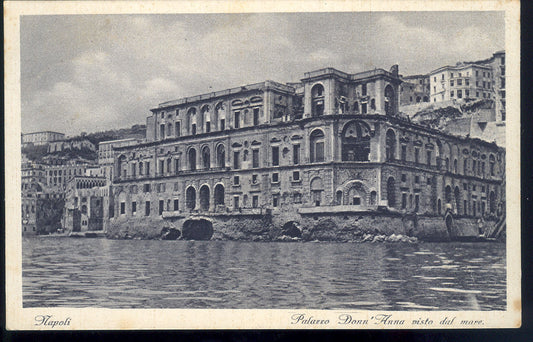 NAPOLI - PALAZZO DONN'ANNA DAL MARE - V1935