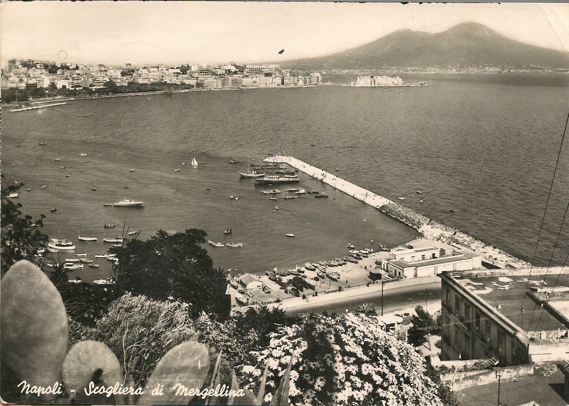 NAPOLI - SCOGLIERA DI MERGELLINA - V1956