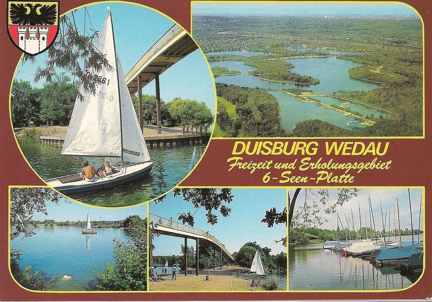 DUISBURG WEDAU - 5VEDUTE/5BILDER - V/G
