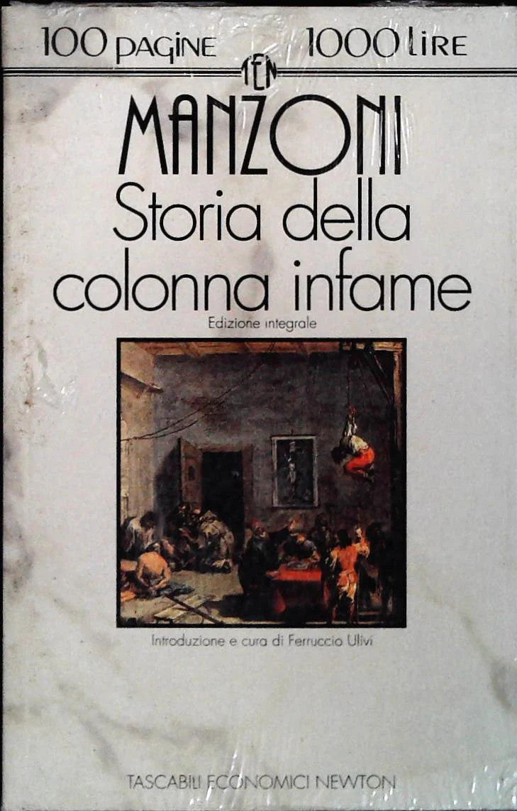 STORIA DELLA COLONNA INFAME - MANZONI - NEWTON 1995 - OUTLET DEL LIBRO