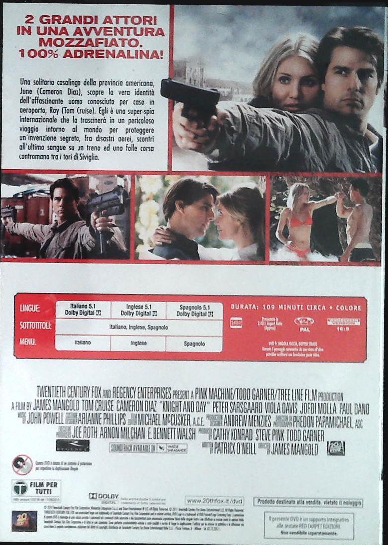 KNIGHT AND DAY. INNOCENTI BUGIE - DVD