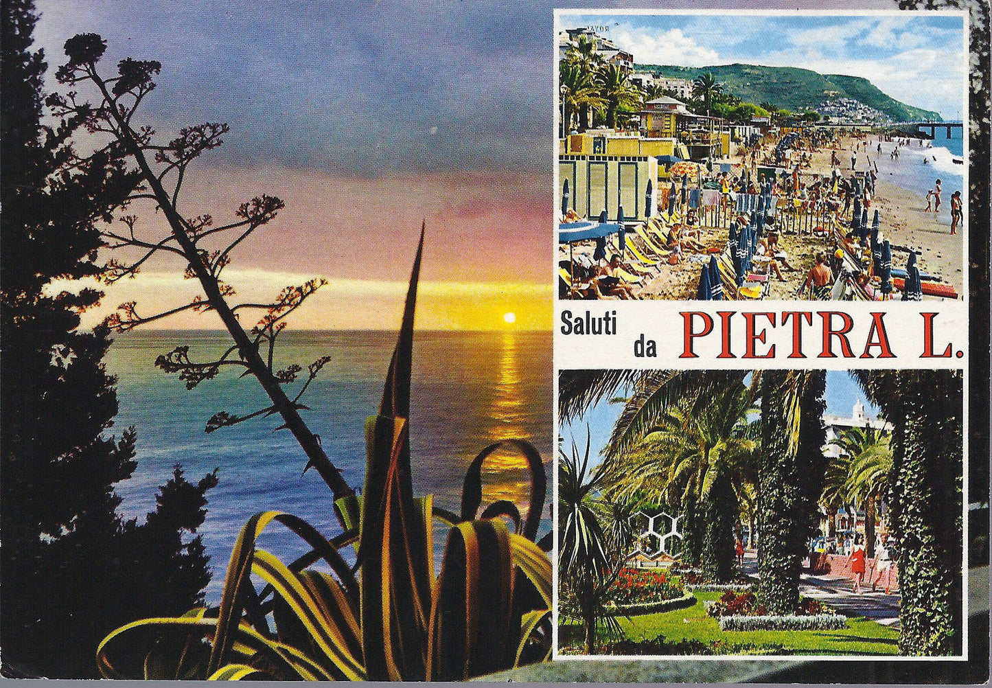 PIETRA LIGURE - SALUTI - VEDUTE - V 1987 - FG