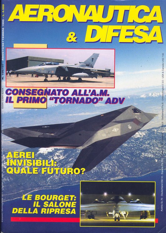 AERONAUTICA & DIFESA N 106-107 AGOSTO SETTEMBRE 1995
