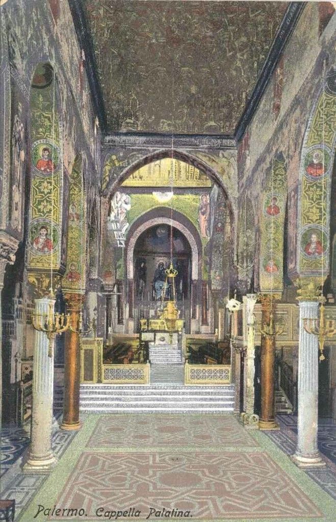 PALERMO - CAPPELLA PALATINA - COLORATA