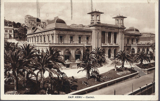 SANREMO - CASINO' - V 1935 - FP