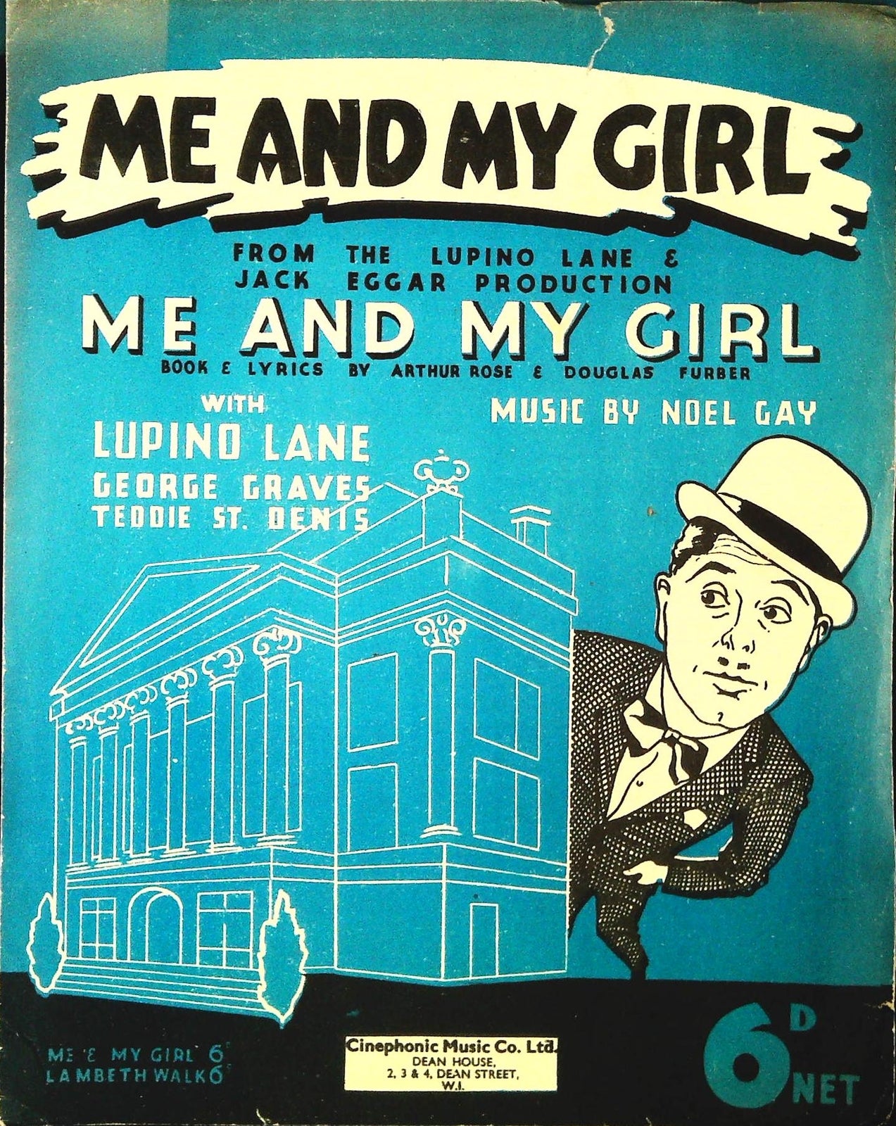 ME AND MY GIRL - SPARTITO-SHEET MUSIC