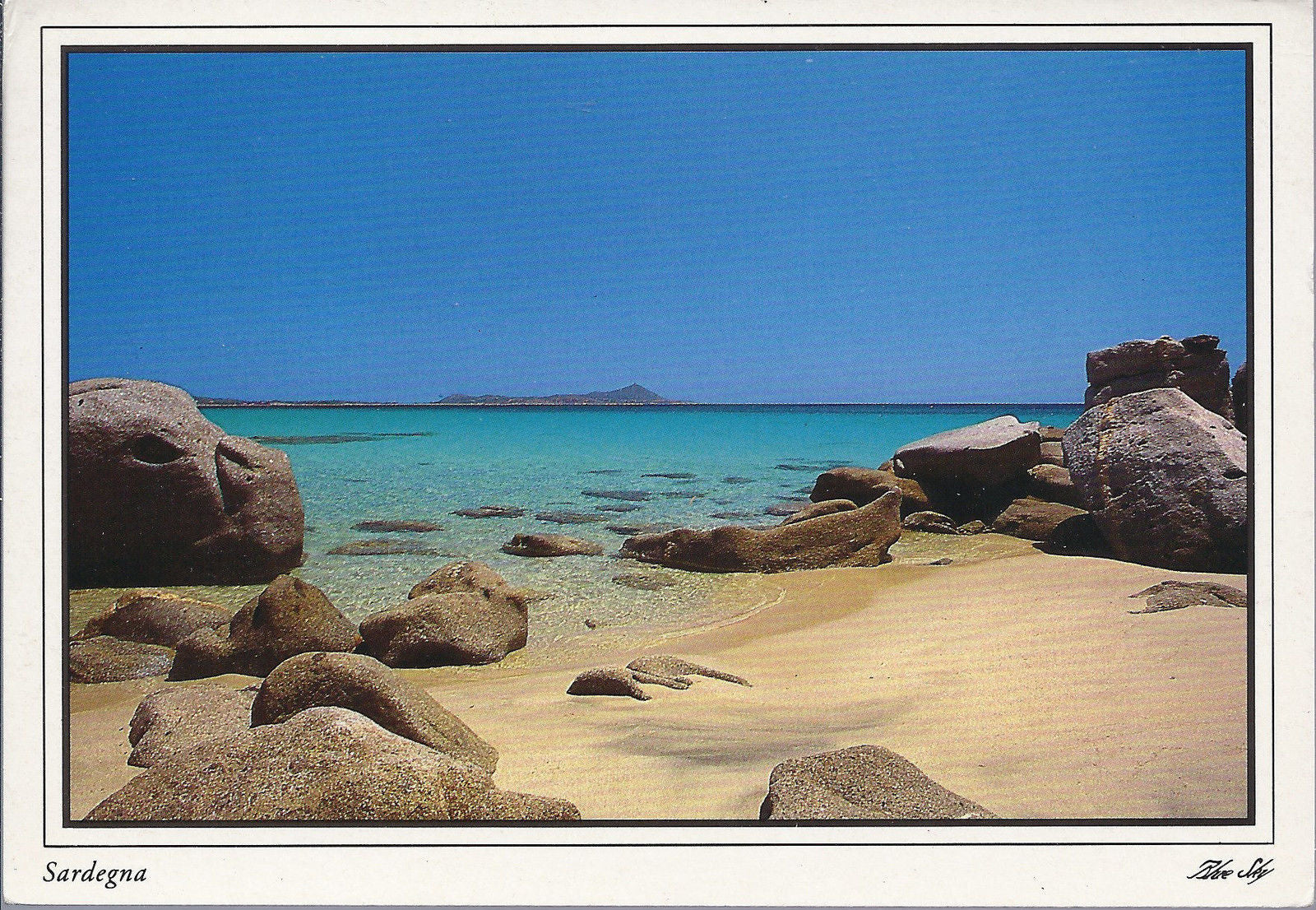 SARDEGNA - CARTOLINA D'AUTORE CON RICETTA - V2002