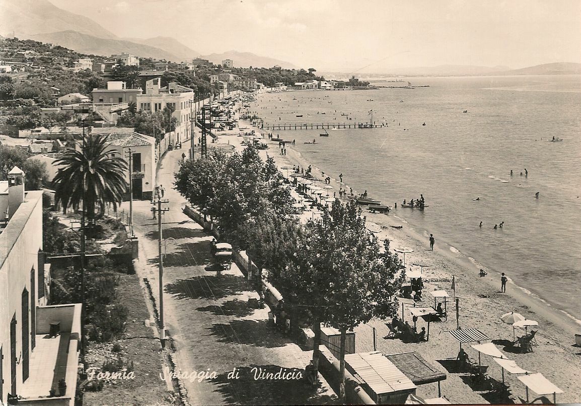 FORMIA - SPIAGGIA DI VINDICIO -V1955