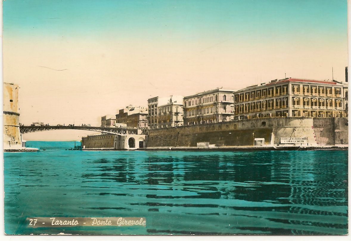 TARANTO - PONTE GIREVOLE - NV - ACQUARELLATA