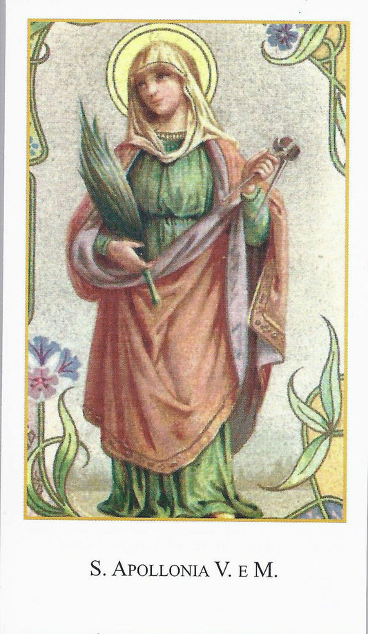 S. APOLLONIA V. e M. - SANTINO - AS013-232 - Ed. Paco