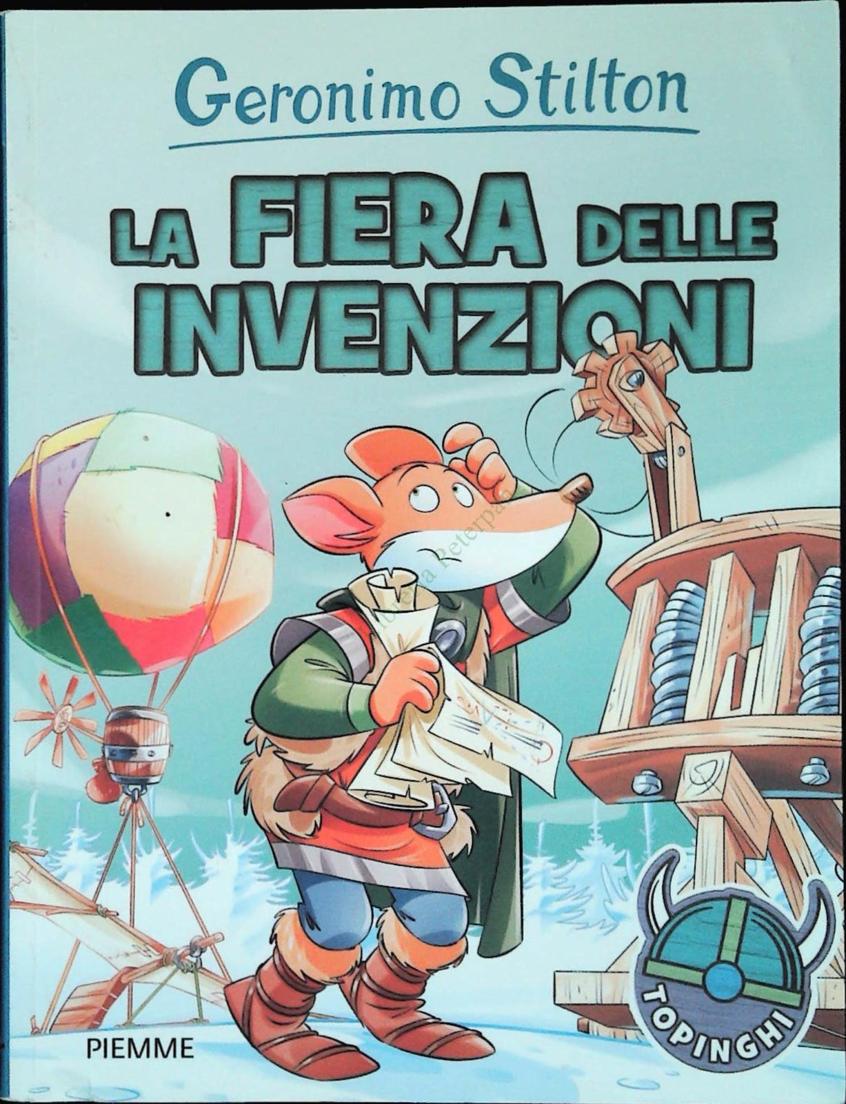 LA FIERA DELLE INVENZIONI - GERONIMO STILTON - PIEMME 2016 - OUTLET DEL LIBRO