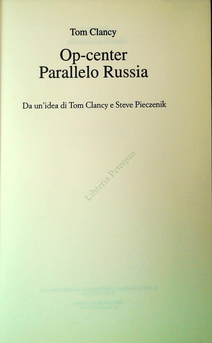 OP-CENTER - TOM CLANCY - CDE 1998 - OUTLET DEL LIBRO