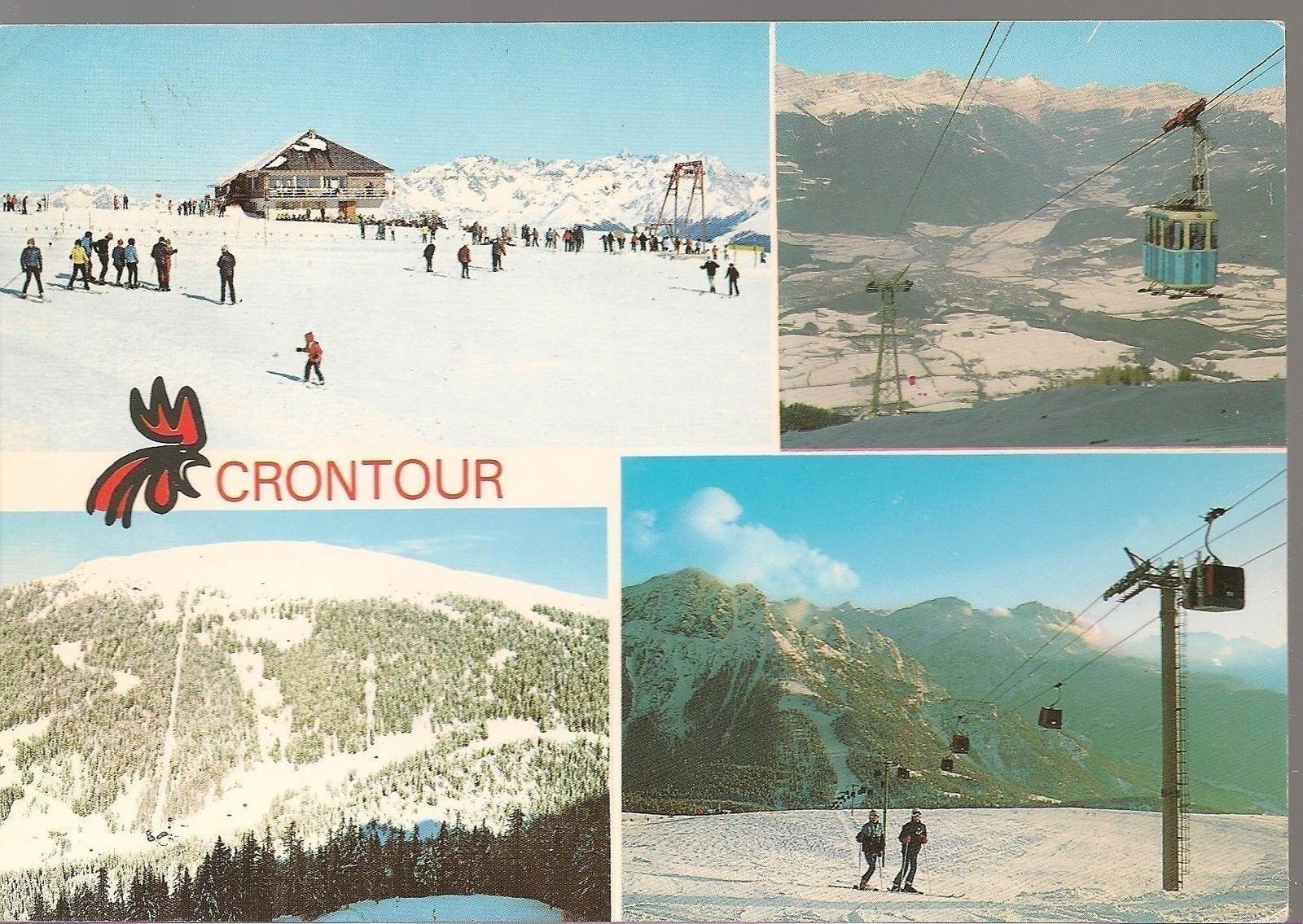 PLAN DE CORONES/KRONPLATZ - BRUNICO - 4 VEDUTE/4 BIKDER - V/