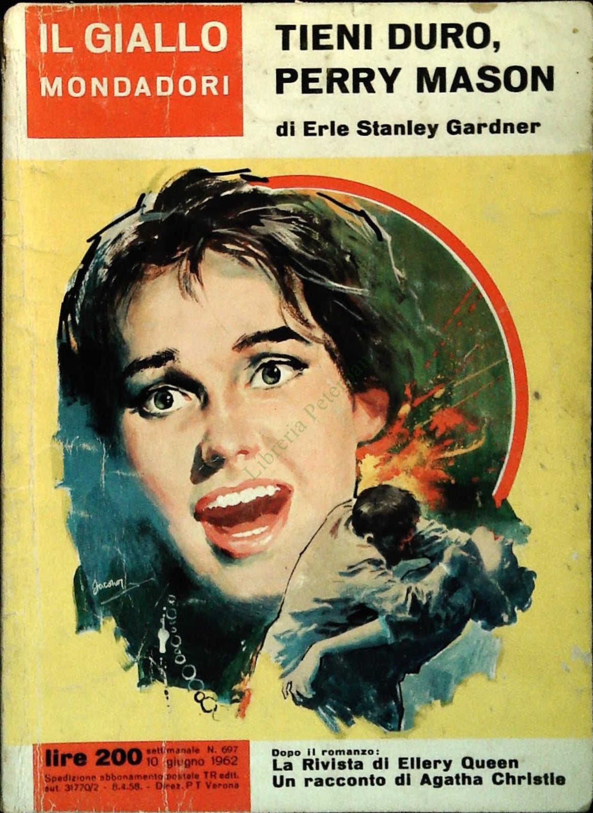 TIENI DURO PERRY MASON - ERLE STANLEY GARDENRT - GIALLO MONDADORI N. 697