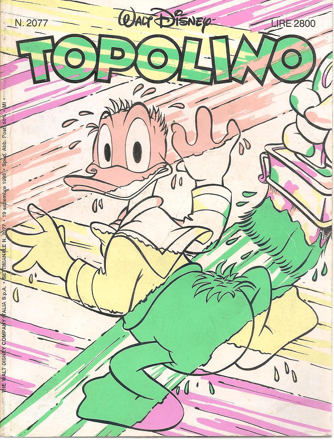 TOPOLINO N. 2077 - 19 SETTEMBRE 1995