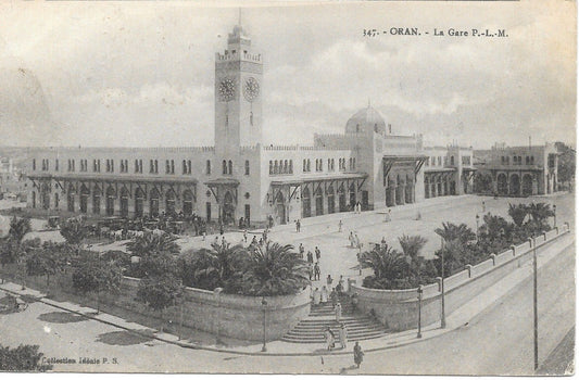 ORAN - ALGERIA - LA GARE  - V1920