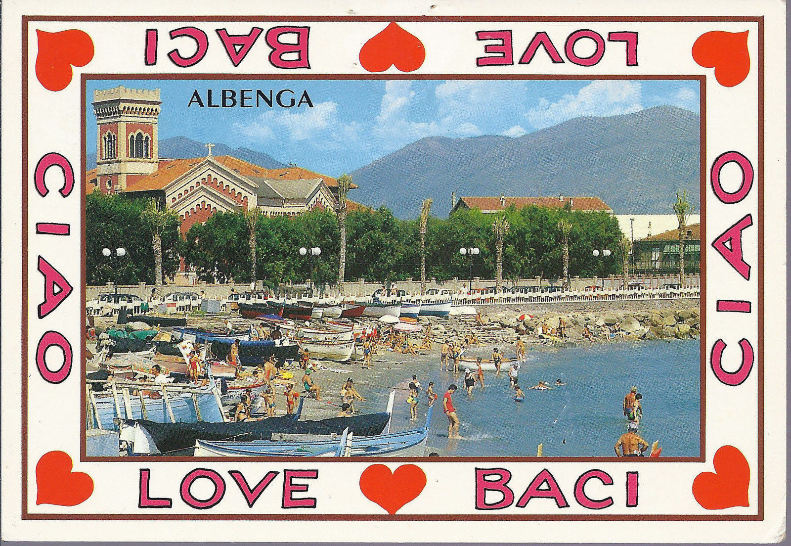ALBENGA - RIVIERA LIGURE - LOVE BACI CIAO - V1993