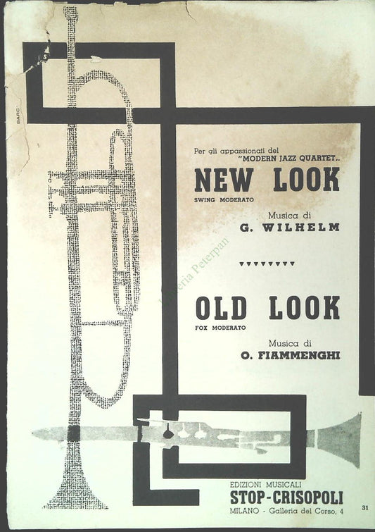 NEW LOOK.swing - OLD LOOK.fox moderato - SPARTITO-SHEET MUSIC