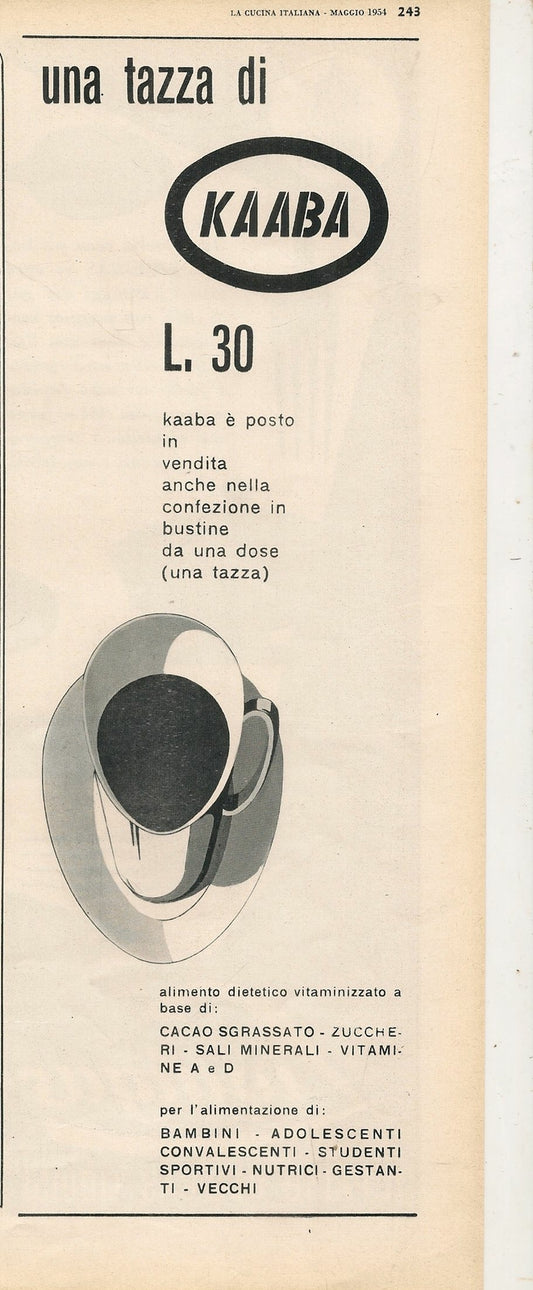 KAABA - UNA TAZZA DI KAABA - ADVERTISING