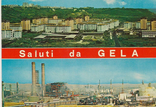 SALUTI DA GELA - DUE VEDUTE - NV