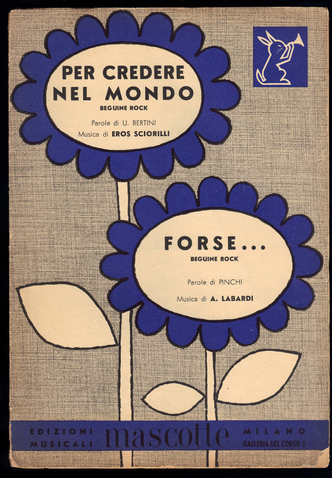 PER CREDERE NEL MONDO # E. SCIORILLI - FORSE # A. LABARDI - SPARTITO