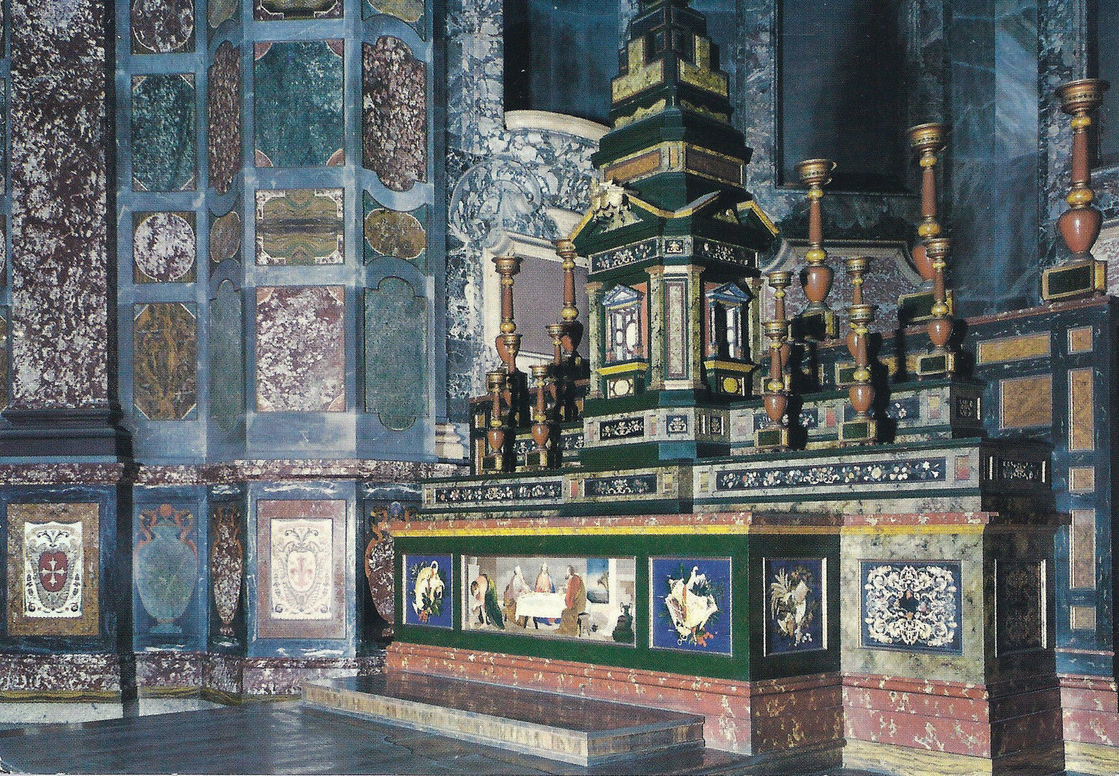 FIRENZE - CAPPELLE MEDICEE - ALTARE IN PIETRE DURE - NV
