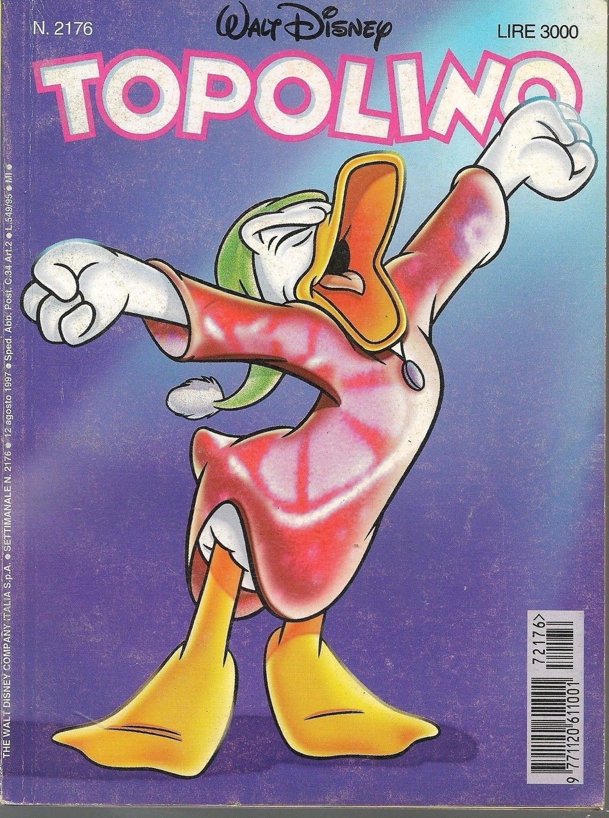 TOPOLINO N° 2176 - 12 AGOSTO 1997