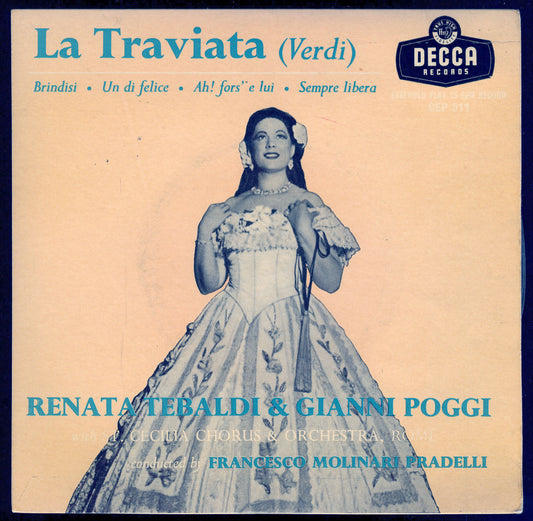 LA TRAVIATA # RENATA TEBALDI & GIANNI POGGI, ST. CECILIA CHORUS & ORCHESTRA